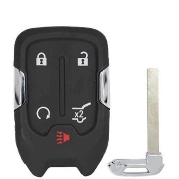 Keyless Factory KeylessFactory: 2018-2019 GMC 5 Button Smart Key PN:13584502 / HYQ1AA RSK-GM-AA5